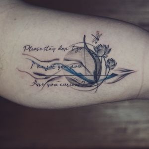 𝙄𝙂: 𝙣𝙖𝙩𝙚_𝙩𝙝𝙖𝙞𝙡𝙖𝙣𝙙 🌿 Fineline arrow tattoo - Baan Khagee Tattoo Chiang Mai, Thailand at Baan Khagee Tattoo in Chiang Mai