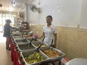  at Vegan House in Vientiane