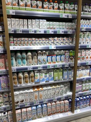 Lima, the Bridge, Provamel, Adez mylks at Maximarket Mercator in Ljubljana