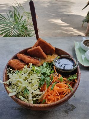 Katsu Tofu at Malu Poke in Dikwella