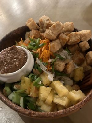 Tofu bowl   at Malu Poke in Dikwella