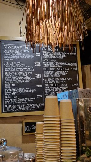 Menu at Malu Poke in Dikwella