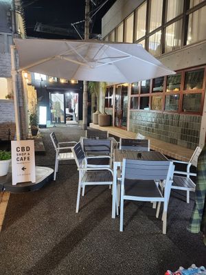 Seating at HealthyTOKYO CBD Shop & Cafe - Harajuku in Tokyo
