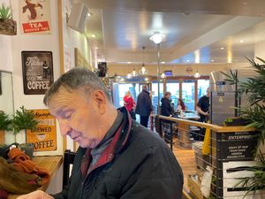 Nice vegan soup   at We Are Zest Café in St Andrews