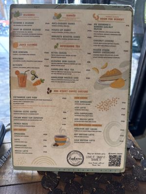 Menu 2  at Fresh Bites in Coron