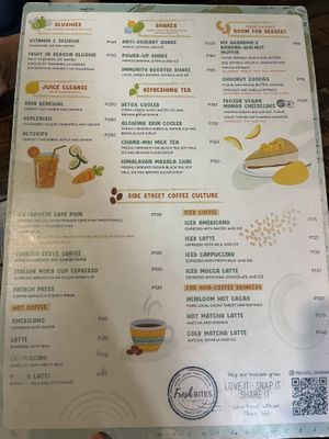 menu  at Fresh Bites in Coron