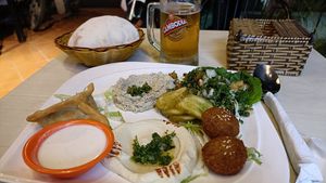 Vegan Box $6.50 at Hummus House in Phnom Penh