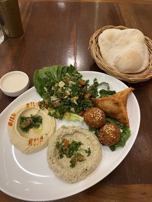   at Hummus House in Phnom Penh