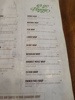  at Hummus House in Phnom Penh