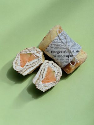 Vegan Melon Crepe Cake at SOi in Tainan