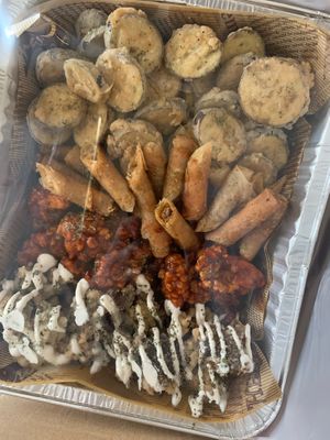 The PBP Sampler Party Tray at The Plant-based Project in Quezon City