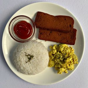 Spam and Egg at The Plant-based Project in Quezon City