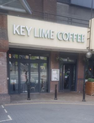 Exterior at Key Lime Coffee in Liverpool