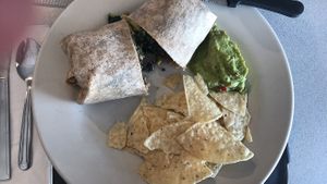 Vegan Burrito! at The Daily Paper in Hyannis
