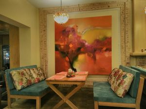 Restaurant inside at Yum Yum in Lalitpur