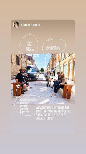 Summer in the Boomgaardstreet 4 at Slowwings in Ieper