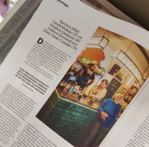 Lovely article in De Morgen magazine at Slowwings in Ieper