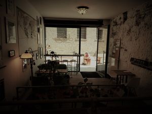 Inside our coffeebar at Slowwings in Ieper