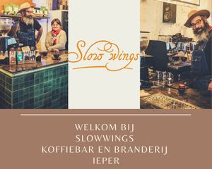 Barista's met passie voor koffie, welkom bij Slowwings!
(foto: Carmen de Vos) at Slowwings in Ieper