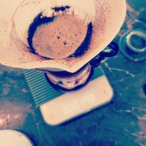 Lovely coffee, home roasted. at Slowwings in Ieper