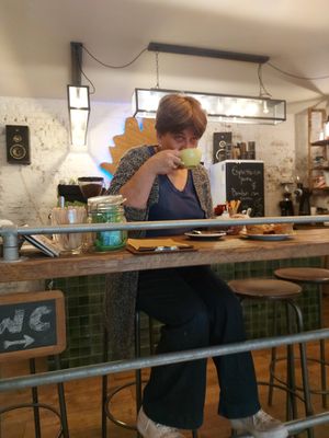 Barista Ildee at Slowwings in Ieper