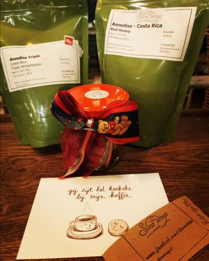 Gij zijt het koekske bij onze koffie;) at Slowwings in Ieper