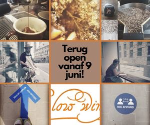 Back open  at Slowwings in Ieper