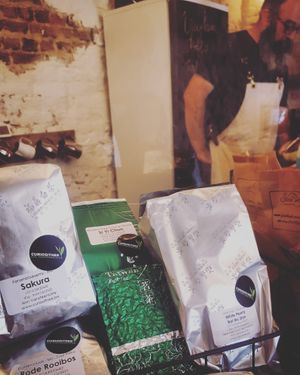 New teas arrived!! #whitetea #sakura #rooibos at Slowwings in Ieper