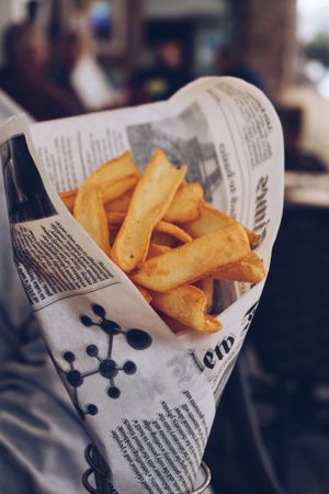Fries at Bräukeller & Grill in Seefeld In Tirol