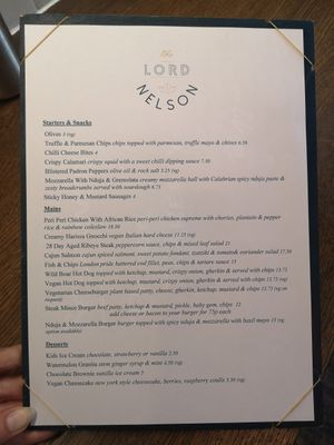  at The Lord Nelson in West London