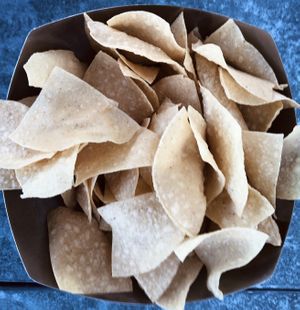 Chips (yum!) at Taco Guild in Phoenix