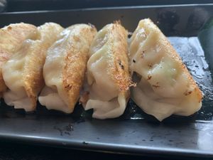 Dumplings  at SATO Ramen in Buffalo