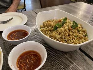 Curry rice- yum!  at Loving Hut - E Southern Ave in Tempe