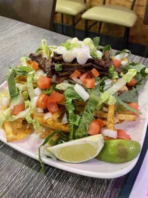 Viva Vegana Fries   at Loving Hut - E Southern Ave in Tempe