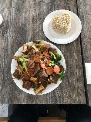 Nobel broccoli   at Loving Hut - E Southern Ave in Tempe