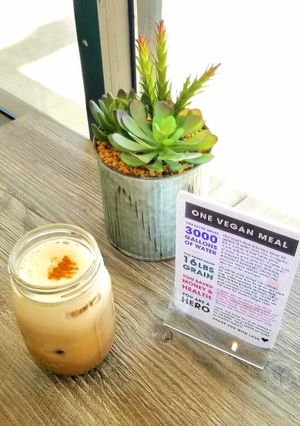 Homemade Ice Mumbai Chai! at Loving Hut - E Southern Ave in Tempe