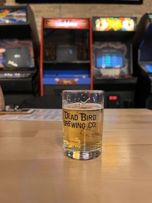 Great arcade machines all around  at Dead Bird Brewing in Milwaukee