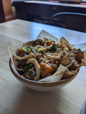 Poutine at Dead Bird Brewing in Milwaukee