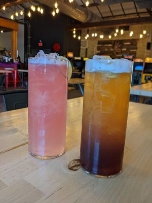 Mixed drinks at Dead Bird Brewing in Milwaukee