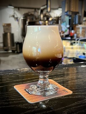 Nitro beer  at Dead Bird Brewing in Milwaukee
