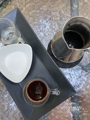 Coffee  at Hummus Heads in Bangkok