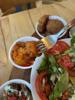 Potato spicy fav  at Hummus Heads in Bangkok