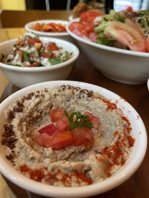 Baba Ganoush  at Hummus Heads in Bangkok