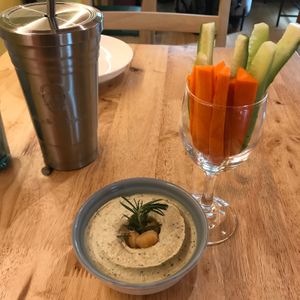 Excellent presentation. at Hummus Heads in Bangkok