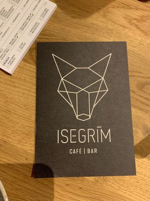 Cafe logo at Isegrim in Muenster