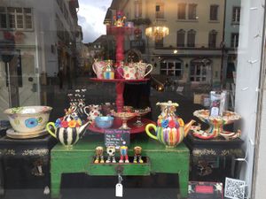 Schaufenster Laden at Teekult in Winterthur