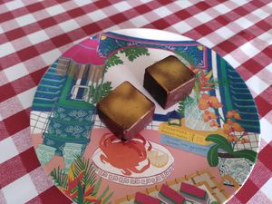 Chocolate fudge at Food Atelier in Tilburg