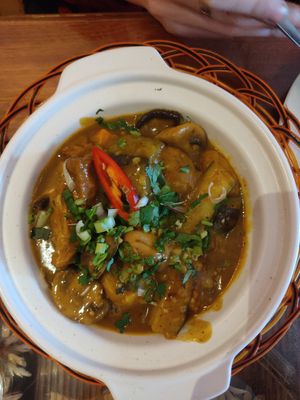 Tofu Curry at Sen Viet Vegan in East London