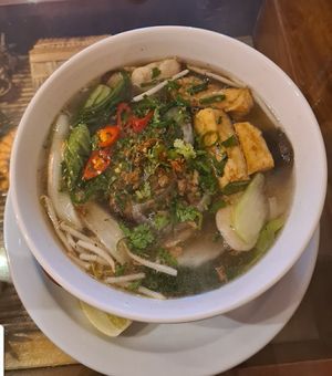 Pho at Sen Viet Vegan in East London
