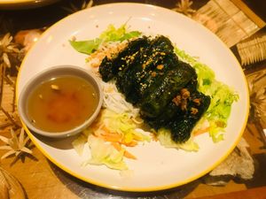 Grilled Betel Leaf  at Sen Viet Vegan in East London